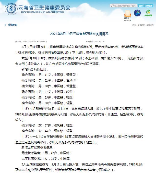 云南最新肺炎新增病例动态分析、影响及最新报告概况