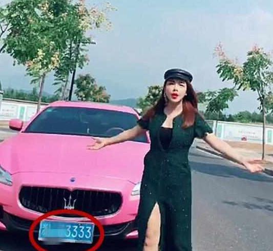 最新车牌女主揭秘，现代都市网红现象的深度探索