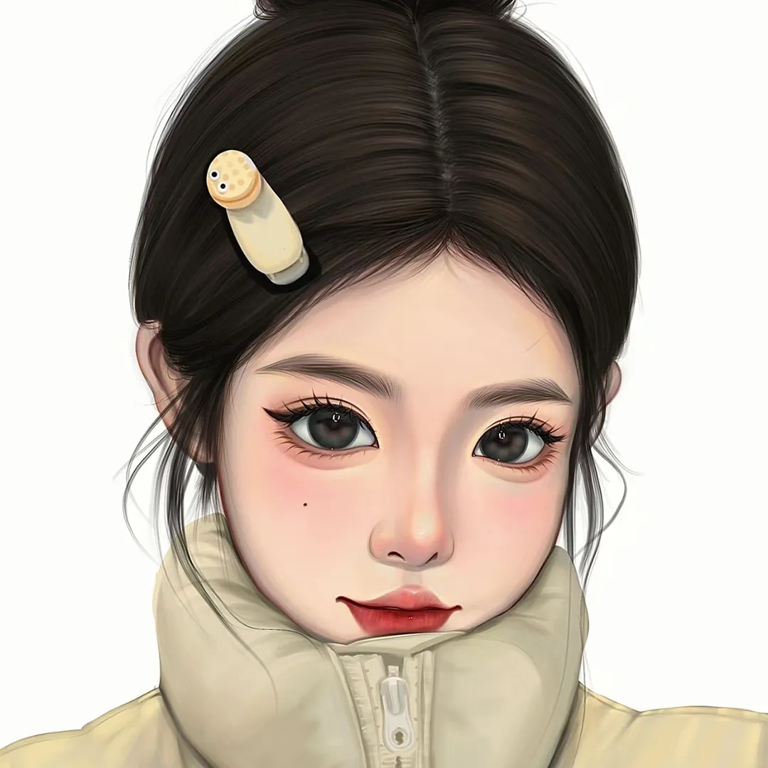 手绘女头，时尚与艺术的最新完美融合