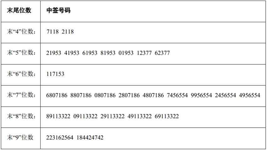 最新申购中签号码公布，背后的故事与影响深度解读
