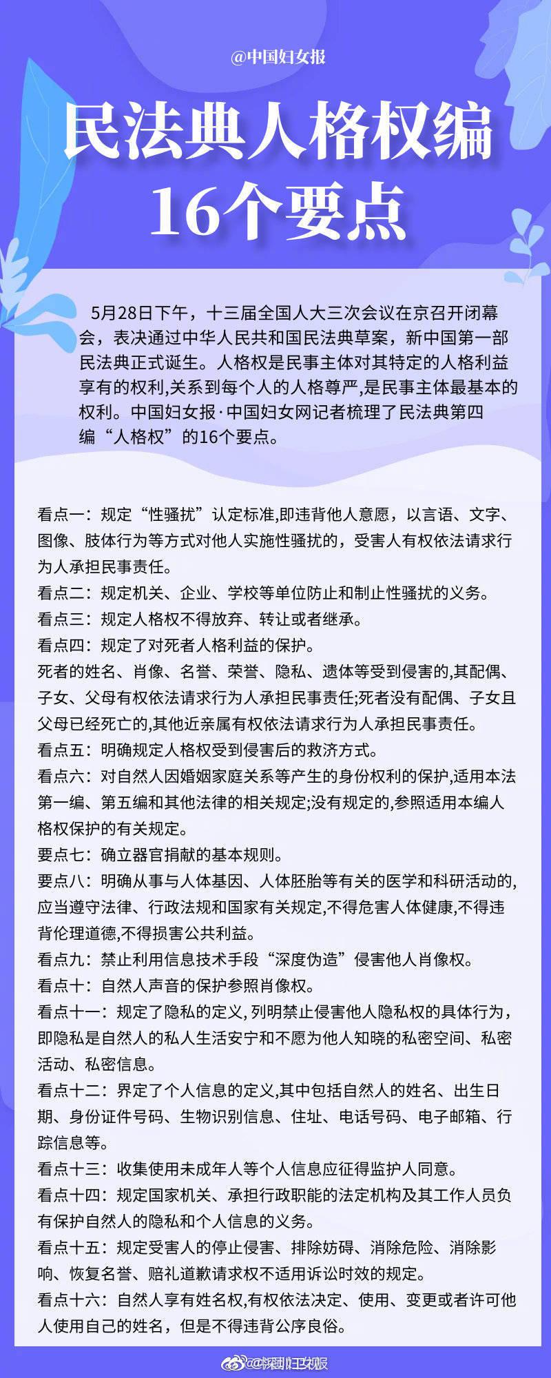 民法典人格最新规定及其对社会产生的深远影响