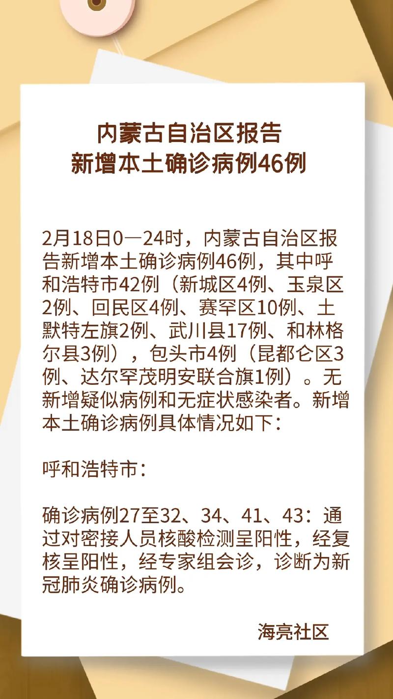内蒙古最新疫情实时报告更新，最新动态与数据概览